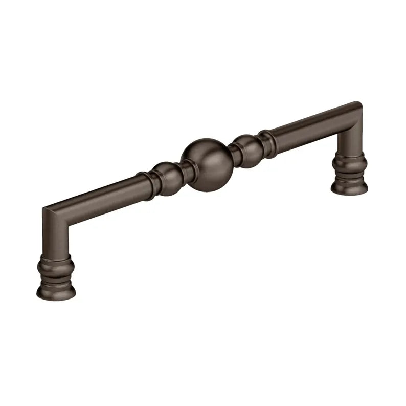 English Bronze “Kira” Cabinet Ball Knob and Drawer Pulls - Forge Hardware Studio