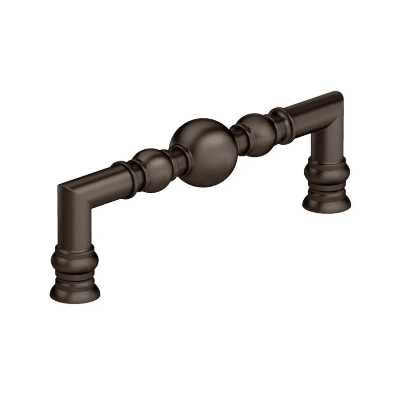 English Bronze “Kira” Cabinet Ball Knob and Drawer Pulls - Forge Hardware Studio