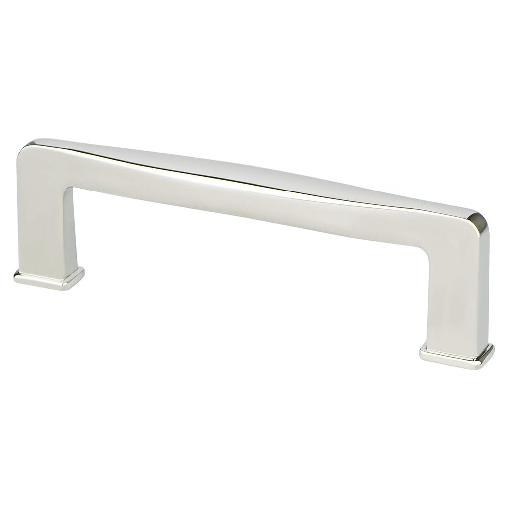 Kelly No.1 Polished Nickel Cabinet Drawer Pulls - Kitchen Drawer Handles - Brass Cabinet Hardware