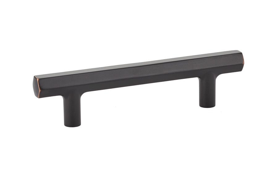 Geometric Oil Rubbed Bronze "Geo" Cabinet Knobs and Drawer Pulls - Forge Hardware Studio