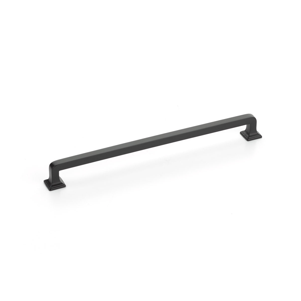 Black Cabinet "Menlo Park" Drawer Pulls Kitchen Drawer Handles - Brass Cabinet Hardware