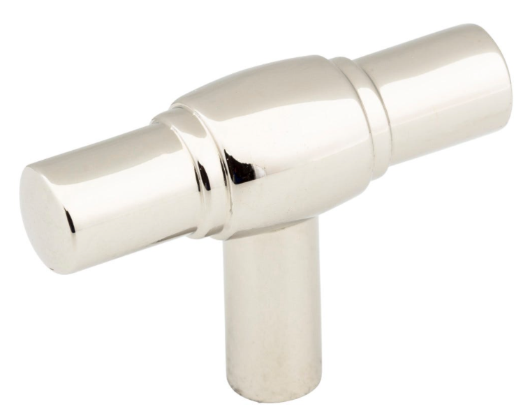 Nash Polished Nickel Drawer Pulls and Cabinet Knobs - Forge Hardware Studio