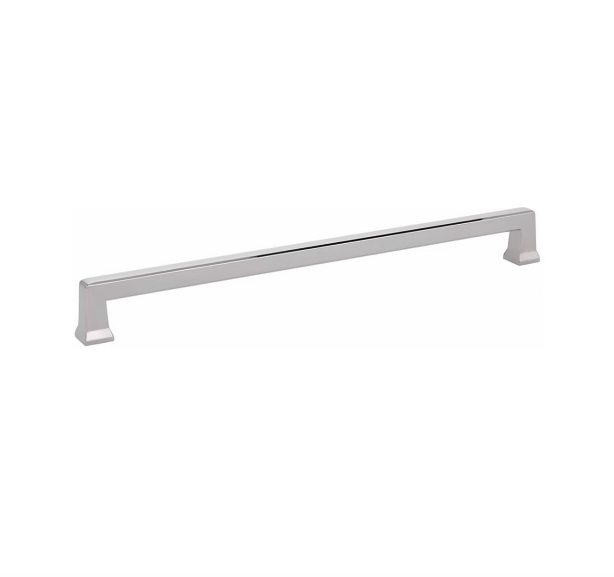 Polished Nickel "Deco" Cabinet Knobs and Drawer Pulls - Forge Hardware Studio
