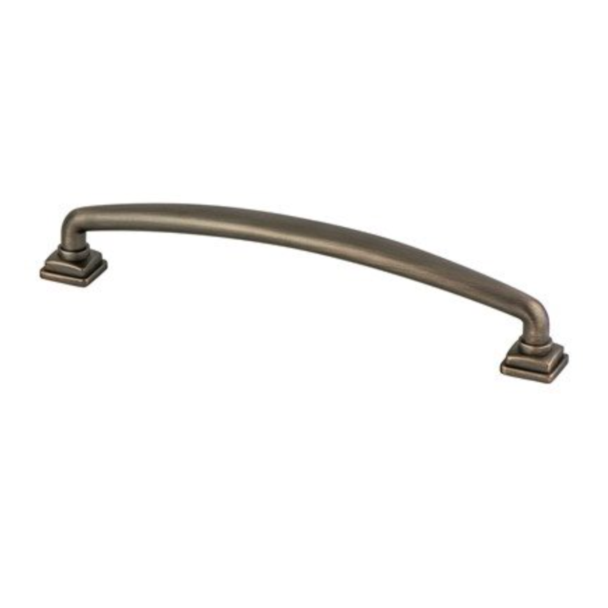 Kelly No.2 Cabinet Knob and Drawer Pulls in Dark Brushed Bronze - Forge Hardware Studio