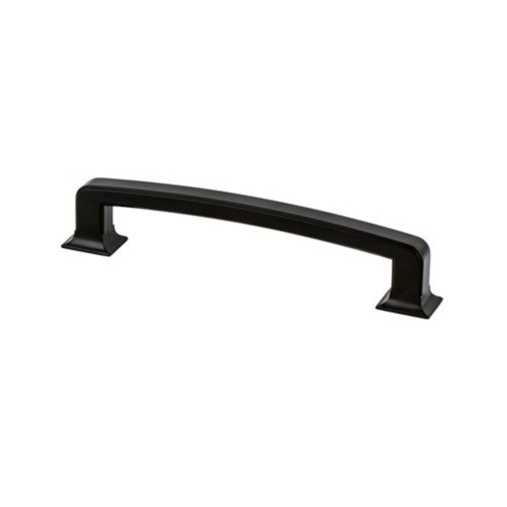 Matte Black "Liana" Cabinet Knobs and Drawer Pulls - Forge Hardware Studio