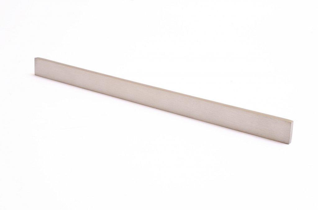 Straight Edge "Kurt 01" Scandinavian Modern Drawer Pulls - Brass Cabinet Hardware