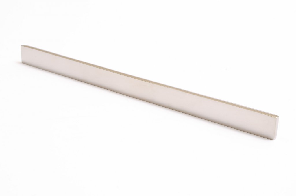 Straight Edge "Kurt 01" Scandinavian Modern Drawer Pulls - Brass Cabinet Hardware