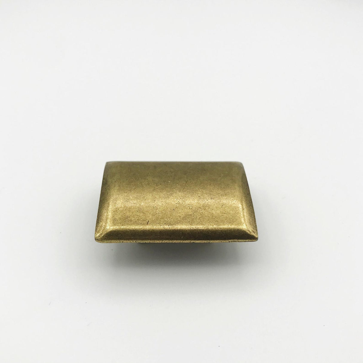 Rectangular Drawer "Roman" Pulls in Aged Brass - Forge Hardware Studio