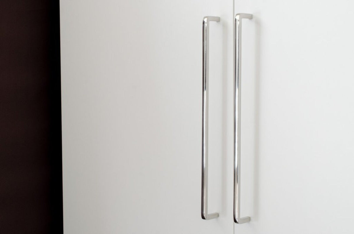 Polished Nickel "Lumia" Cabinet Knobs and Drawer Pulls - Forge Hardware Studio