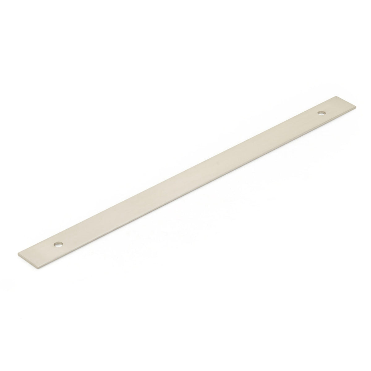 Brushed Nickel "Maison" Drawer Pull Backplates - Forge Hardware Studio