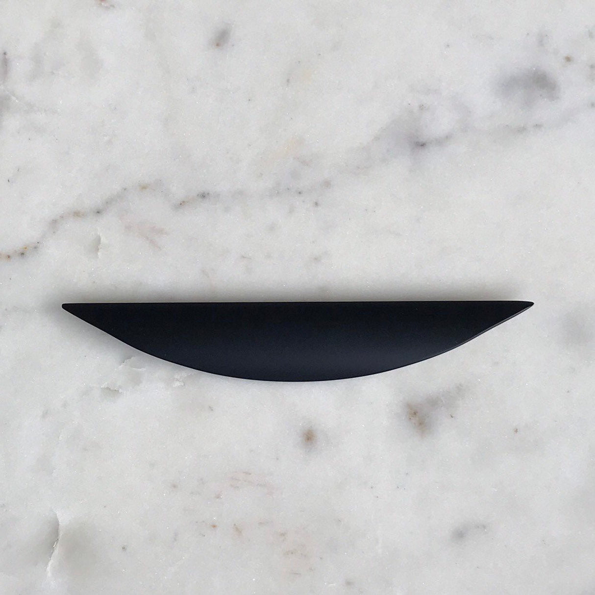 Luna Cabinet Knobs - Matte Black Drawer Pull - Cabinet Handle - Brass Cabinet Hardware