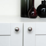 Round Stainless Steel "Buoy" Cabinet Knob - Forge Hardware Studio