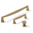 Champagne Bronze "Core" Drawer Pulls and Knob - Forge Hardware Studio
