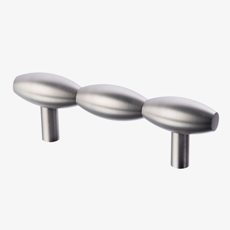 Lew's Hardware Brushed Nickel Barrel Series - Forge Hardware Studio