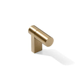 Smooth Select Champagne Bronze Cabinet Knobs and Drawer Pulls - Forge Hardware Studio