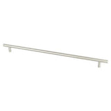 Brushed Nickel "Dash" T-Bar Round Knob and Drawer Pulls - Forge Hardware Studio