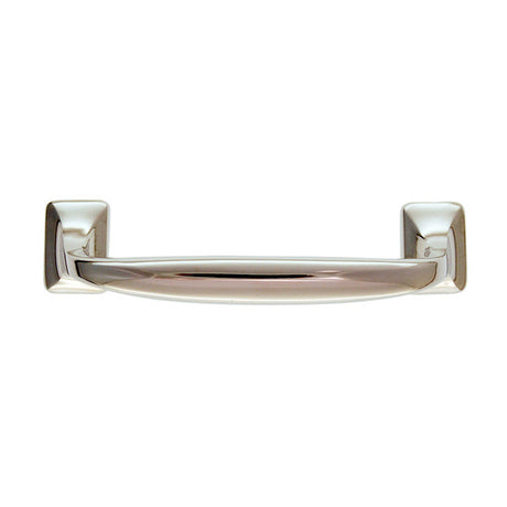 Polished Nickel "Ren" Drawer Pull - Forge Hardware Studio