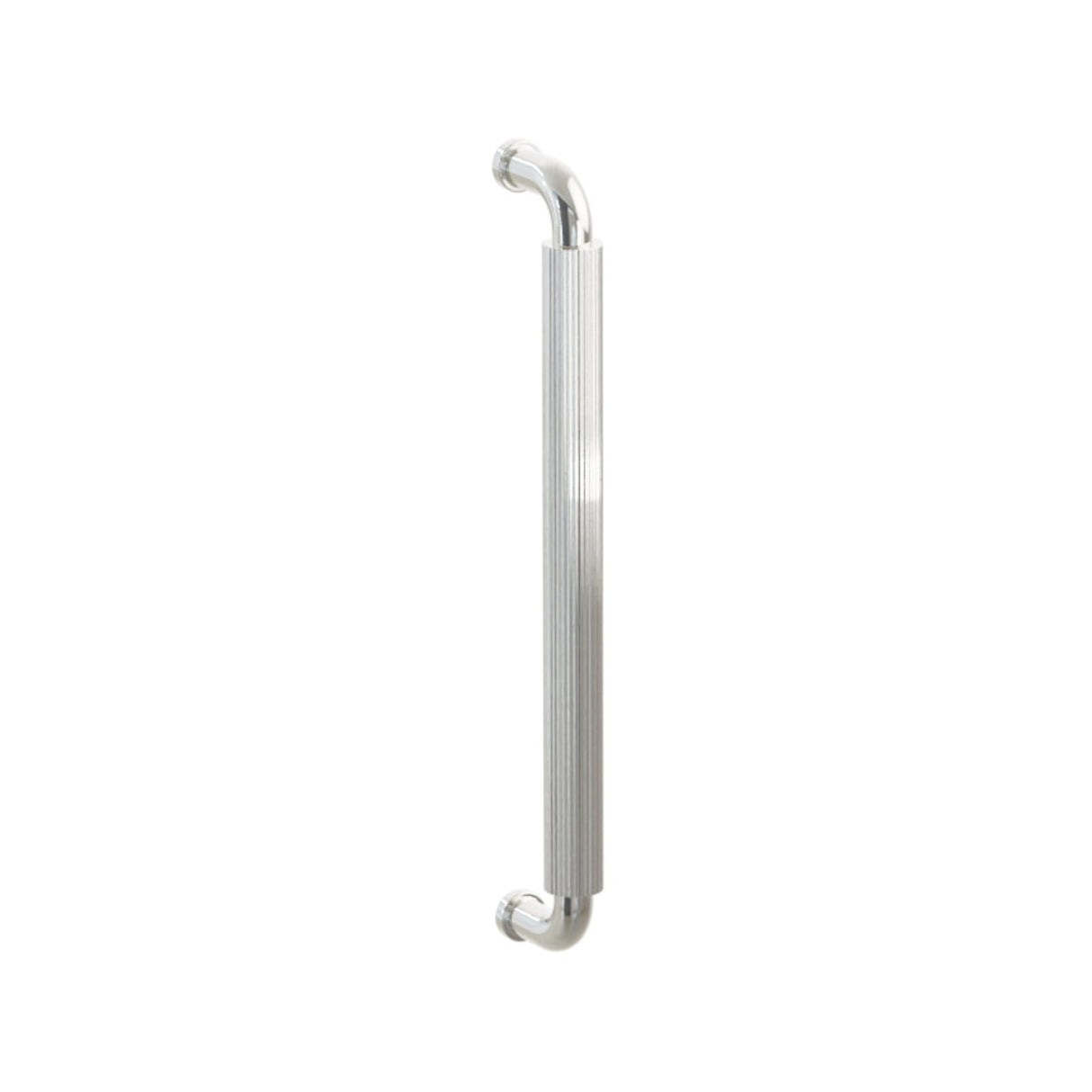 Polished Nickel "ES Fluted" Round Knobs and Drawer Pulls - Forge Hardware Studio