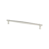 Brushed Nickel "Amelia" Cabinet Knob and Drawer Pulls - Forge Hardware Studio
