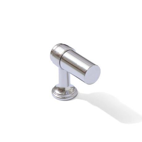 Smooth Polished Chrome "Transitional" Cabinet Knobs and Drawer Pulls - Forge Hardware Studio