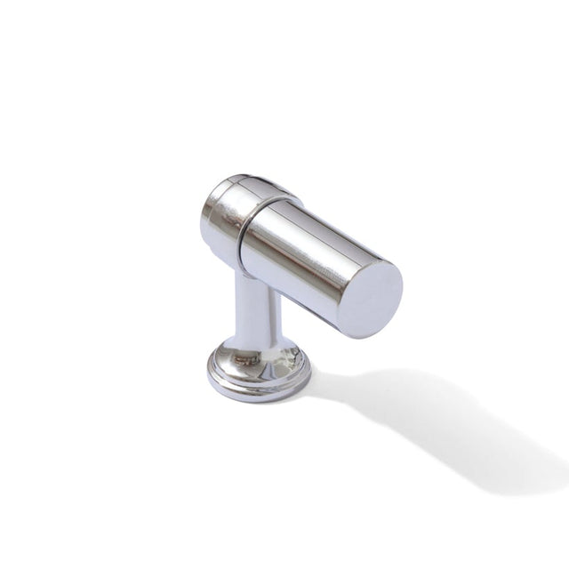 Smooth Polished Chrome "Transitional" Cabinet Knobs and Drawer Pulls - Forge Hardware Studio