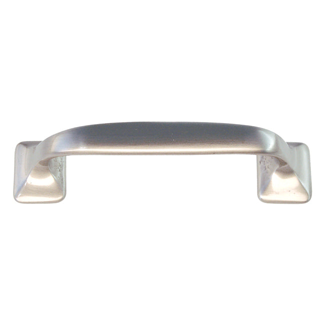 Brushed Nickel "Ren" Drawer Pull - Forge Hardware Studio