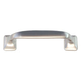 Brushed Nickel "Ren" Drawer Pull - Forge Hardware Studio