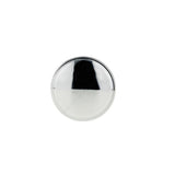 Luna Polished Chrome Round Cabinet Knob - Forge Hardware Studio