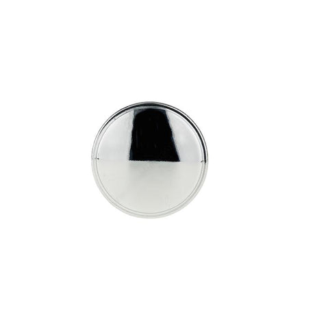 Luna Polished Chrome Round Cabinet Knob - Forge Hardware Studio