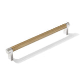 Knurled Polished Chrome and Champagne Bronze Knobs and Pulls - Forge Hardware Studio