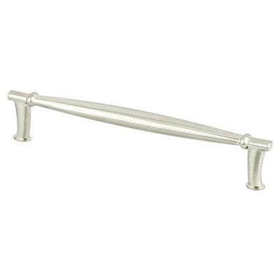 Brushed Nickel "Amelia" Cabinet Knob and Drawer Pulls - Forge Hardware Studio