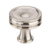 Brushed Nickel "Belfour" Cabinet Knobs and Drawer Pulls - Forge Hardware Studio