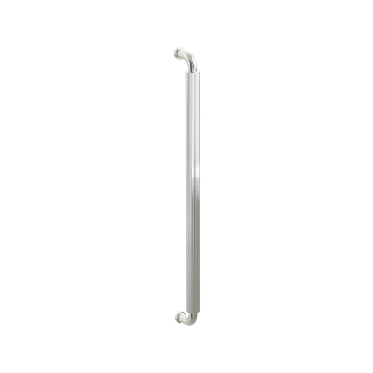 Polished Nickel "ES Fluted" Round Knobs and Drawer Pulls - Forge Hardware Studio
