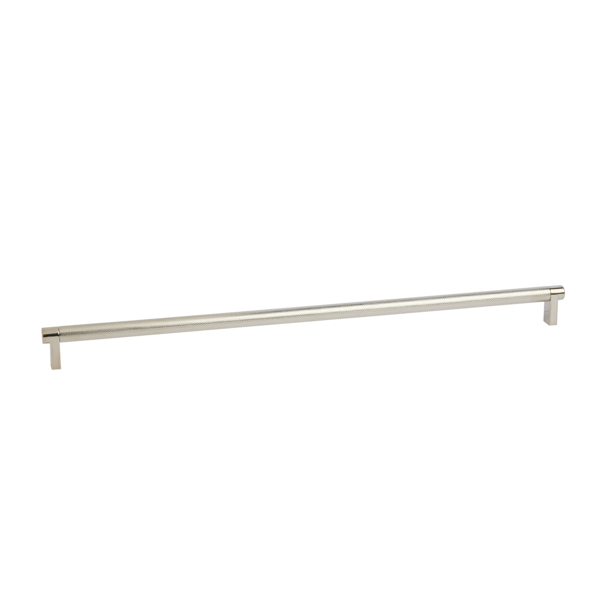 Knurled Polished Nickel Cabinet Knobs and Drawer Pulls - Forge Hardware Studio