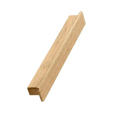 Lacquered Oak Wood "Shelter" Drawer Pulls - Forge Hardware Studio