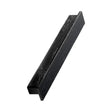Black Stained Wood "Shelter" Drawer Pulls - Forge Hardware Studio