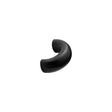 Black Stained Wood "Bulla" Drawer Pull - Forge Hardware Studio