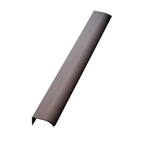Dark Bronze "Edge Straight" Tab Drawer Pulls - Forge Hardware Studio