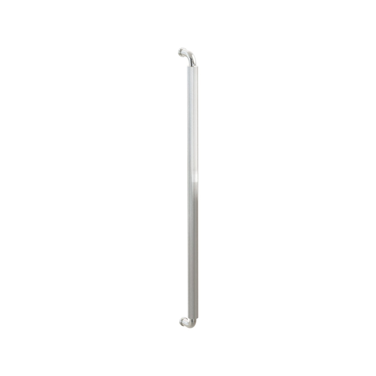 Polished Nickel "ES Fluted" Round Knobs and Drawer Pulls - Forge Hardware Studio