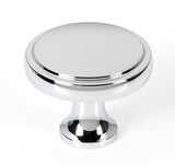 Polished Chrome "Solace" Cabinet Knobs and Drawer Pulls - Forge Hardware Studio