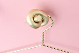 Unlacquered Brass "Knot" Cabinet Knob and Hook - Forge Hardware Studio