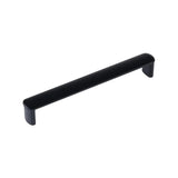 Matte Black "Lake" Drawer Pulls and Cabinet Knobs - Forge Hardware Studio