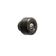 Round Wood "Nola" Dark Brown Cabinet Knob - Forge Hardware Studio
