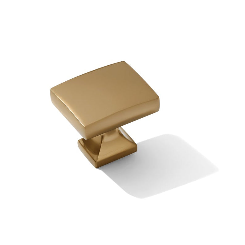 Kelly No.3 Cabinet Knobs and Drawer Pulls in Champagne Bronze - Forge Hardware Studio