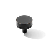 Smooth T-Bar "Contemporary" Oil Rubbed Bronze Knobs and Pulls - Forge Hardware Studio
