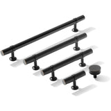 Smooth T-Bar "Contemporary" Oil Rubbed Bronze Knobs and Pulls - Forge Hardware Studio