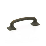 Rubbed Antique Bronze "Milli" Square Cabinet Knobs and Drawer Pulls - Forge Hardware Studio