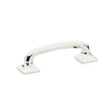 Polished Chrome "Milli" Square Cabinet Knobs and Drawer Pulls - Forge Hardware Studio