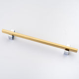 Lew's Two Tone Series Knobs and Handles Chrome and Brass - Forge Hardware Studio