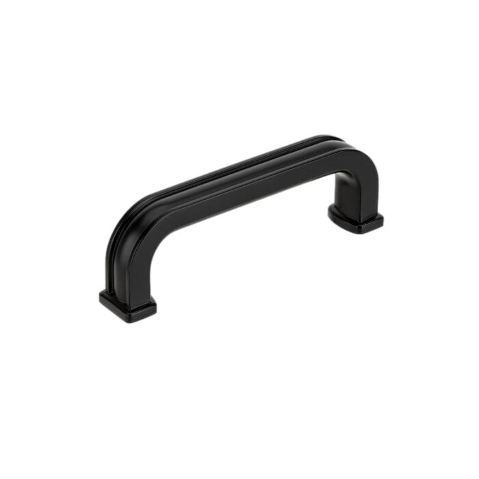 Matte Black "Belfour" Cabinet Knobs and Drawer Pulls - Forge Hardware Studio